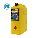 PROQUIP - 20L Plastic Fast Pour Fuel Can – Diesel Yellow