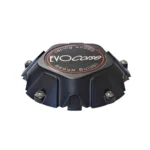 EVOCorse - Black Dakar 5x150 centre hubcap in plastiPc Z for off-road with EVO Corse black badge 70 and brushed logo