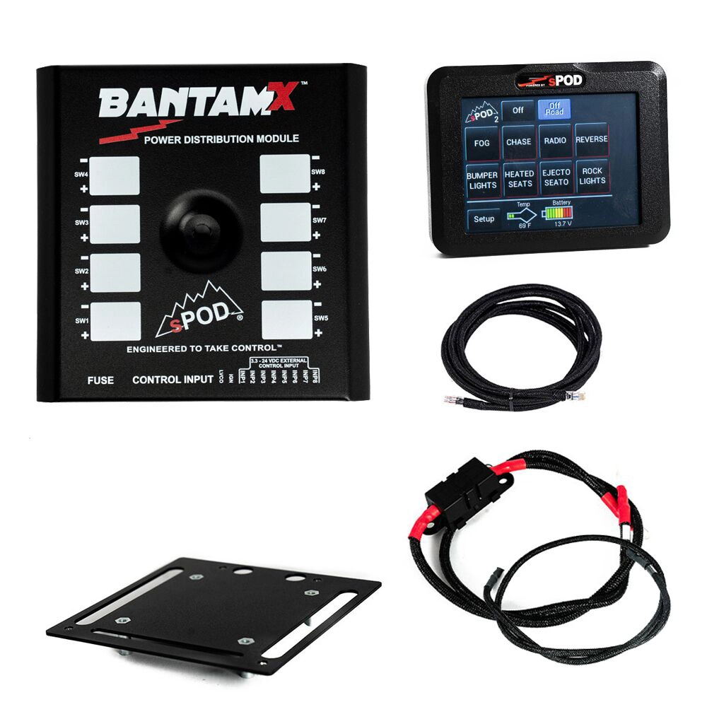 spod- Bantam X Touchscreen for Uni with 84" battery cables