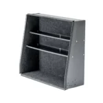 BT- ACCESSORIES - Land Cruiser S/C Standard Aluminium Carpeted Cupboard - With Shelve - Dark Grey