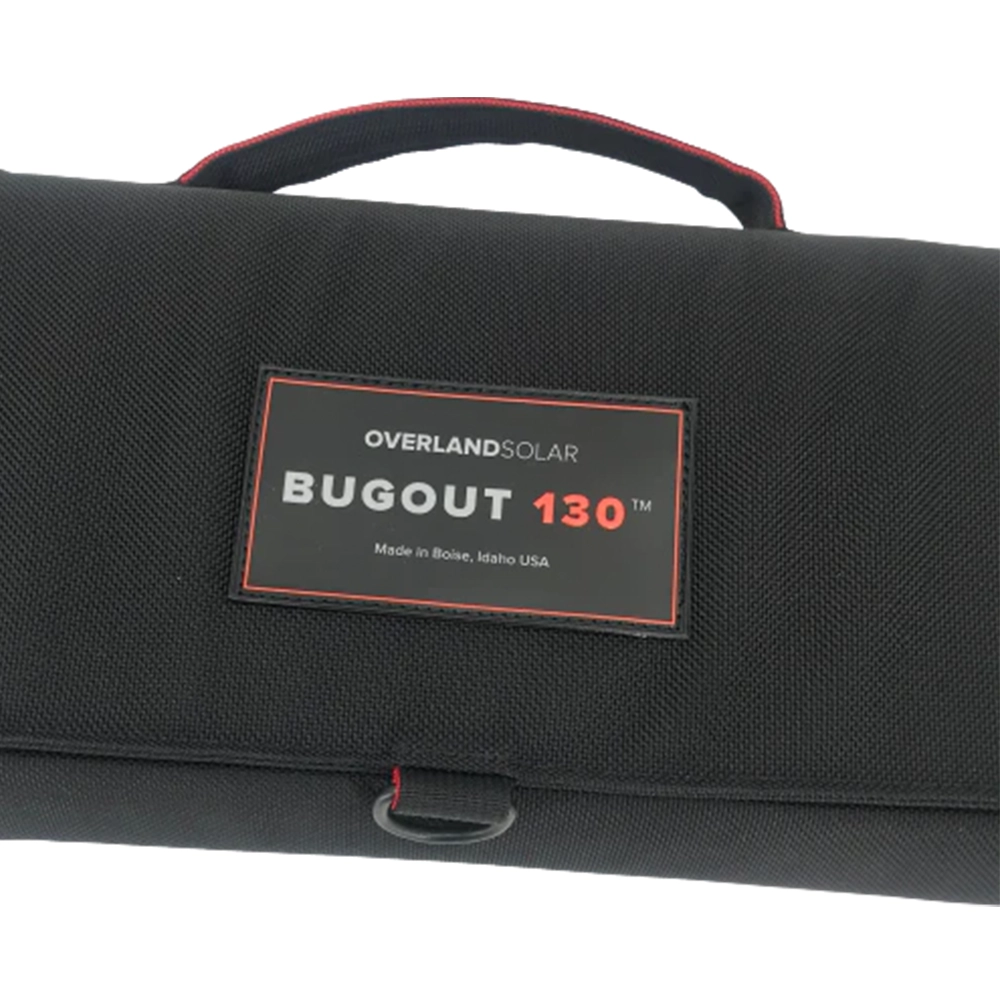 OS- Bugout™ 130 V4 Solar Charger with Universal Extension, Gray