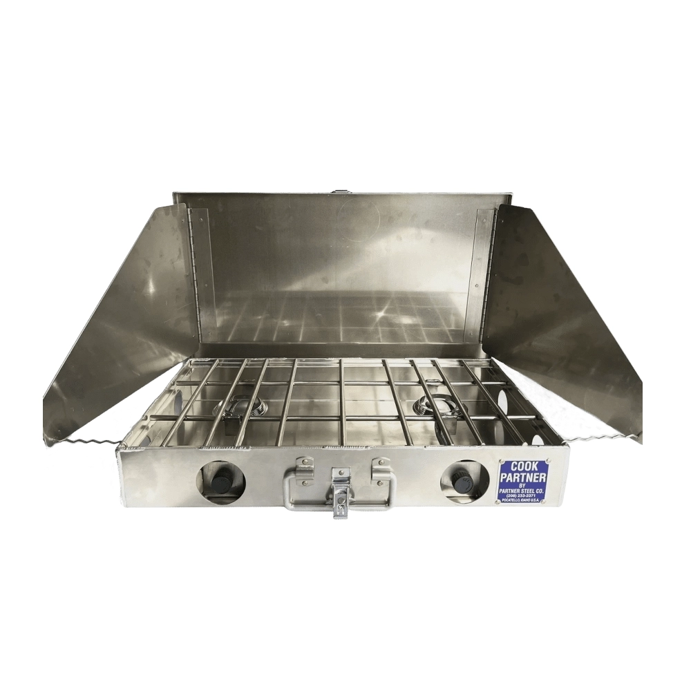 partner - 2 burner  18" Stove w/windscreen