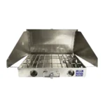 partner - 2 burner 22" x 12" w/windscreen