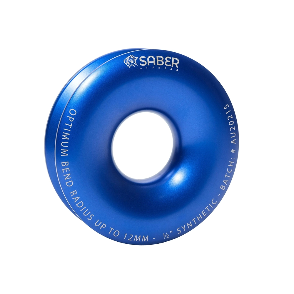 SABER - 12,000KG Technora Bound Soft Shackle Ezy-Glide Recovery Ring - New