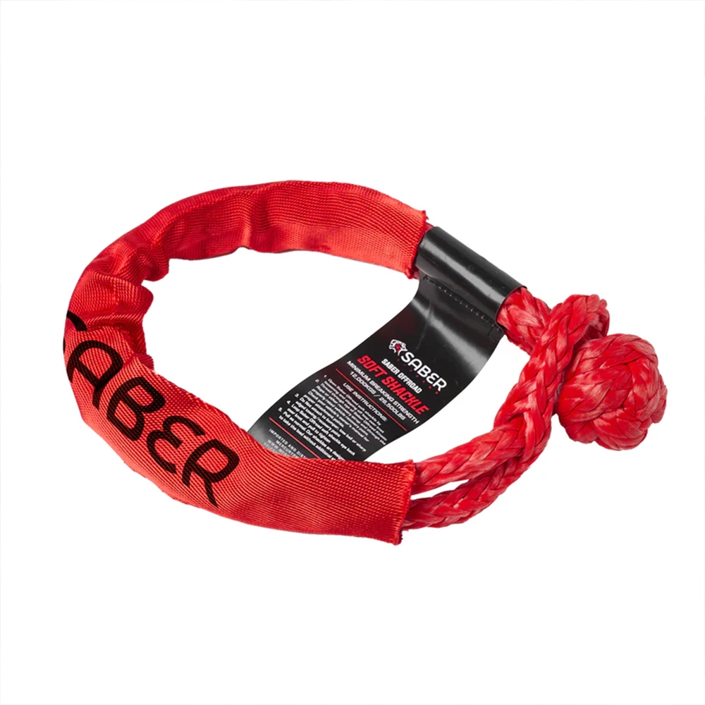 SABER - 12,000KG Soft Shackle with Protective Sheath