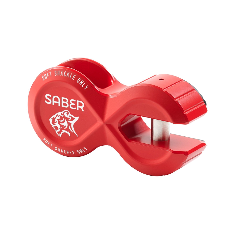 ALLOY WINCH SHACKLE PRO RED