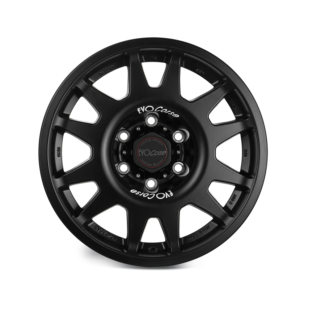 EVOCorse -  Y61 R17 Mat Black - Alloy wheel DakarZero 8x17", ET 0, PCD   6x139.7, CB 110