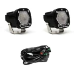 BAJA - S1 Black LED Auxiliary Light Pod Pair - Work/Scene
