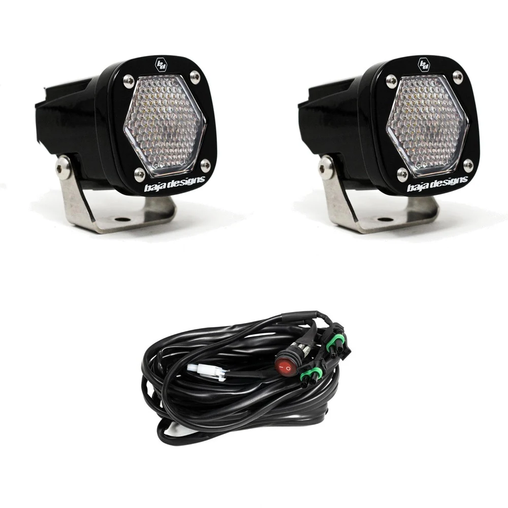BAJA - S1 Black LED Auxiliary Light Pod Pair - Work/Scene