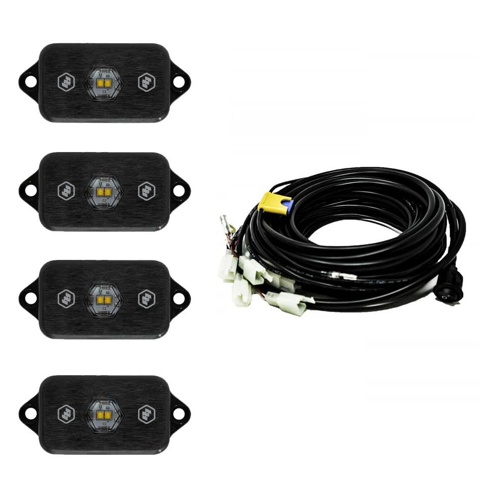 BAJA - Universal, Rock Light Kit, White