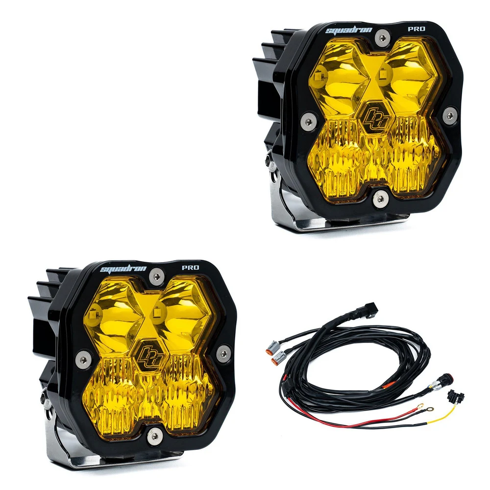 BAJA - Squadron Pro, Pair Amber LED Driving/Combo