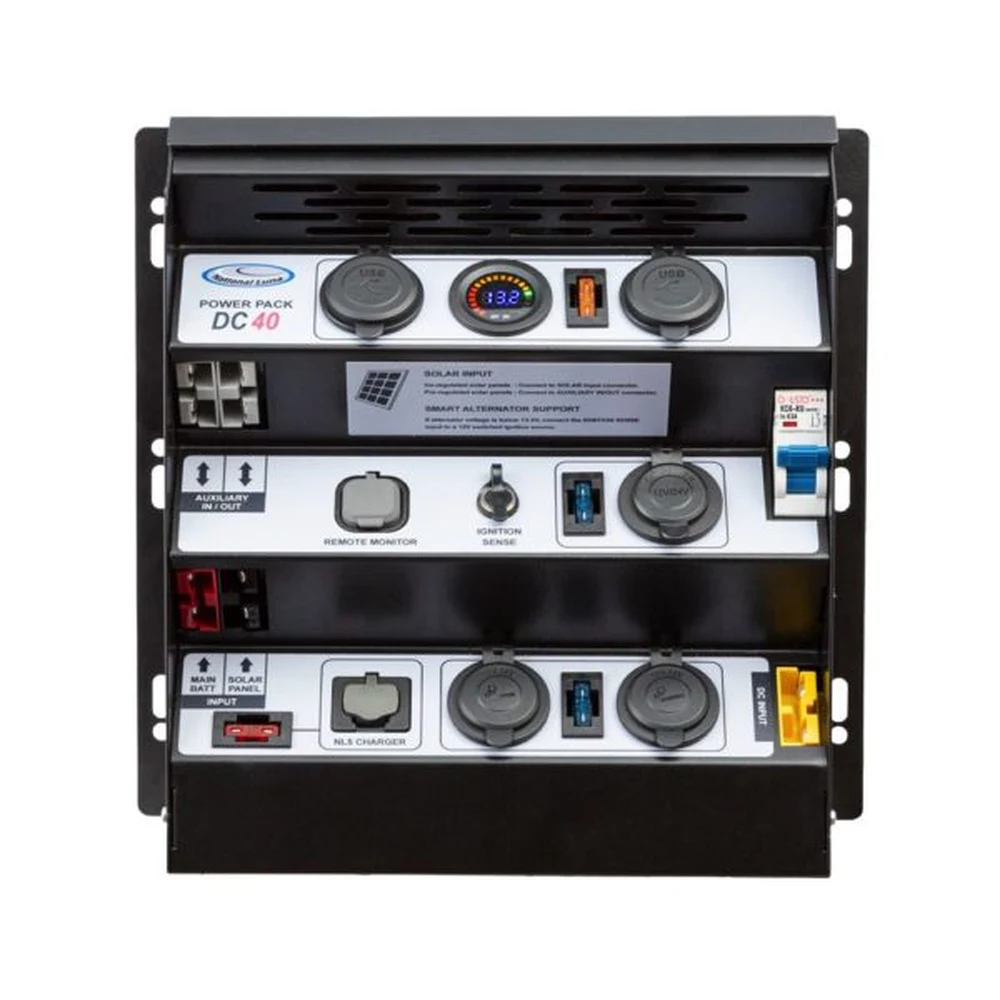NL -  12v 40Amp DC-DC Distribution Box (NO Monitor)
