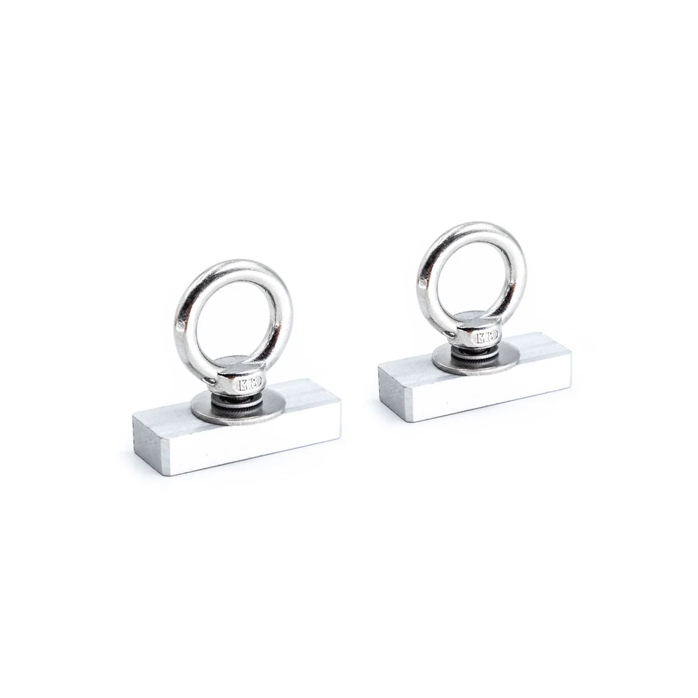 KAON - M8 Stainless Steel Eye Bolt Tie Down Kit – Rhino Pioneer Platform Rack [Qty: 2]