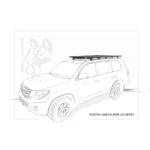 EA -  K9 ROOFRAK 200 SERIES 1350W X2000L