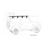 EA -  K9 ROOFRACK JIMNY 2019 1400 X 1600