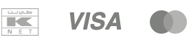 Accepted payment methods: KNET, Visa, Mastercard